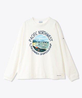 Columbia Columbia/ レイクトゥアベニューグラフィックロングスリーブTシャツ /コロンビア Sea Salt、 PNW