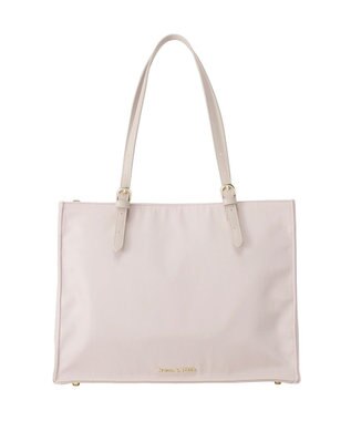 Maison de FLEUR 撥水加工マルチポケットキャリーオンバッグ Grayish Pink