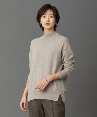 J.PRESS LADIES 【洗える・WEB限定カラーあり】CASHMERE BLEND ハイネック ニット ベージュ系