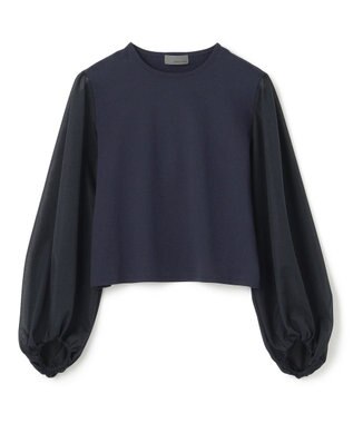 uncrave シアースリーブカットソー（uncrave STANDARD） ネイビー