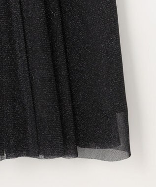 ANY SIS 【スタイリストコラボ】ジレ×ラメチュールスカート セットアップ グレー