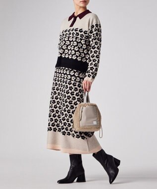 Paul Smith PS Paul Smith ボア ショルダーバッグ ベージュ