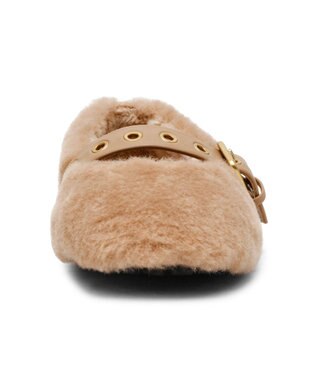 STEVE MADDEN TOASTY ファーメリージェーン ナチュラル