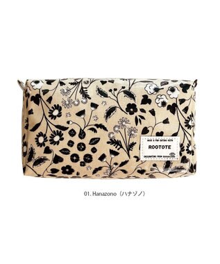 ROOTOTE 1298【ポーチ】EU.ウイズルー.ラミネート-K 01：ハナゾノ