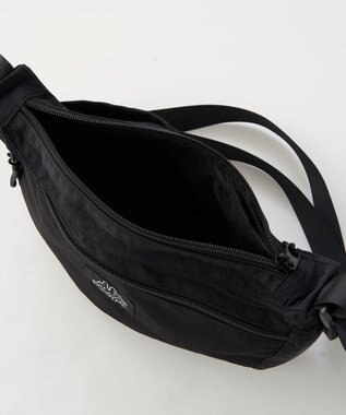 OP／FILA 【Kappa】三日月形 ショルダーバッグ ブラック