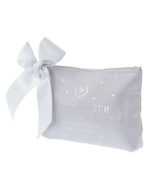 Maison de FLEUR スターシャイニーポーチ Grayish Blue