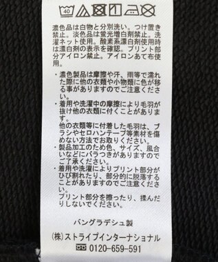 AMERICAN HOLIC ＣＯＹＲＡＧＥフロッキーロングスウェット1 Charcoal Gray