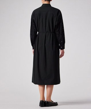 Paul Smith 【洗える】コットンレース ワンピース ブラック