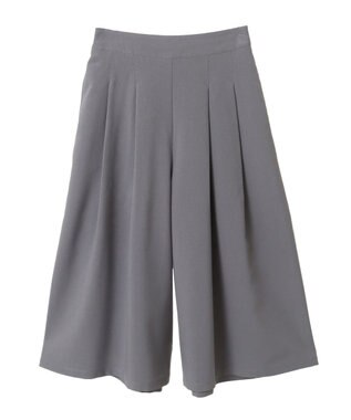 earth music&ecology 選べる丈タックスカーチョ Gray