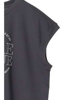 earth music&ecology ＴＥＲＲＥ　ＢＡＴＴＵＥ　フレンチＴ Charcoal Gray