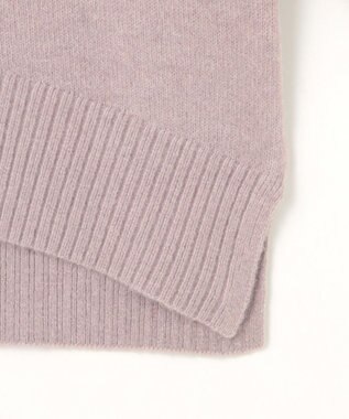 ANY SIS 【洗える】ハイネックラグラン ニット ラベンダー