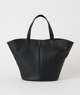 russet レザー2WAYミニトートバッグ(CE-1643) Black