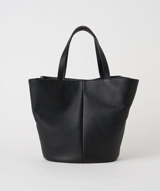 russet レザー2WAYミニトートバッグ(CE-1643) Black