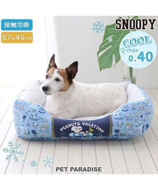 PET PARADISE スヌーピー クールカドラー 角型《バケーション柄》 小型犬 バケーション柄
