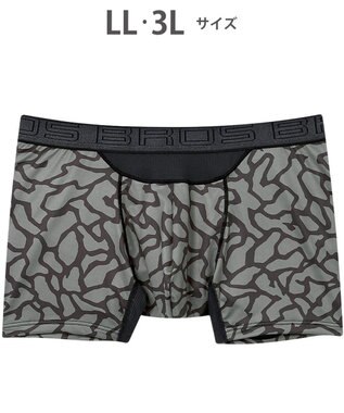 WACOAL MEN ボクサーパンツ 風が通ってムレ軽減。 ダブルエアスルータイプ 吸汗速乾 前閉じ GT3910 /ブロス バイ ワコールメン