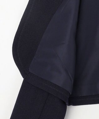 ANY KIDS 【2点セット】ノーカラー ボレロジャケット+襟付き ワンピース グレー