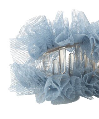 Maison de FLEUR ブルーマニアチュールビジューバンスクリップ Light Blue