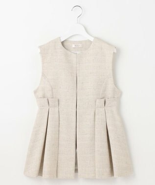 Feroux ペプラム タックジレ ベージュ系