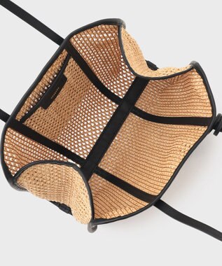 GRACE CONTINENTAL ORSETTOスクエアーバッグ ブラック