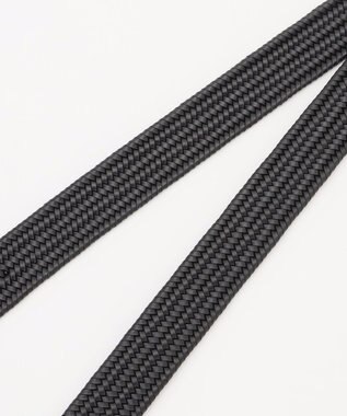 JOSEPH ABBOUD 【イタリア素材・ストレッチ・日本製】ストレッチレザーベルト ブラック系