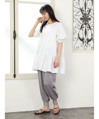 Green Parks ・ＥＬＥＮＣＡＲＥ　ＤＵＥ　ティアードチュニック Off White