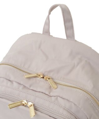 Maison de FLEUR 撥水加工ポケットリボンリュック Grayish Pink