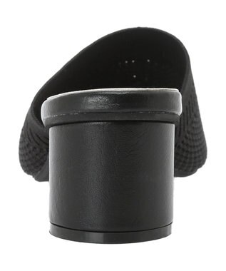 Green Parks ・ｍｉｎｉａ　ニットミュールサンダル Black