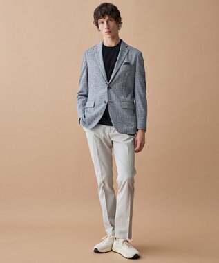 JOSEPH ABBOUD 【ストレッチ/コンフォートジャージ】エアロムリネ ジャケット　26年SSモデル ブルー系