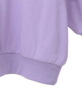 Green Parks ７分袖ハーフＺＩＰプルオーバー Purple