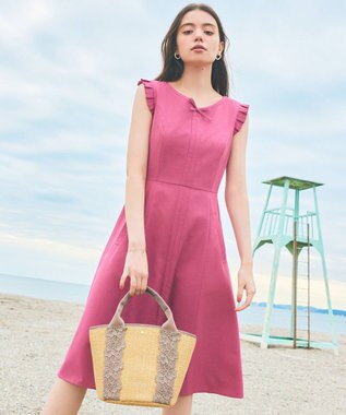 TOCCA TOUCH OF LACE BASKET かごバッグ ベージュ系