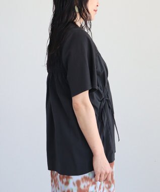 CRAFT STANDARD BOUTIQUE ギャザーデザインプルオーバー Black