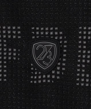 23区GOLF 【WOMEN】ロゴジャガードトラックジャケット ブラック系5