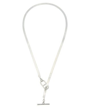 Green Parks ｅｖｅｒｙ　ｗａｌｋ．　マンテルチェーンスネイクネックレス Silver