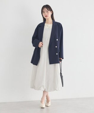 earth music&ecology サイドギャザープルオーバー Dot