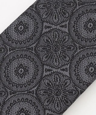 JOSEPH HOMME 【日本製】モスクジャガード　ネクタイ グレー系7