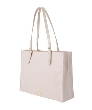 Maison de FLEUR 撥水加工マルチポケットキャリーオンバッグ Grayish Pink