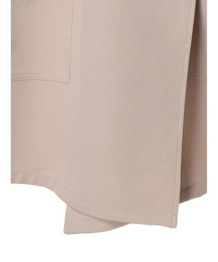 earth music&ecology ニュアンスビッグカラーコート Beige