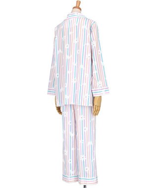 tsumori chisato SLEEP ツモリチサト パジャマ 長袖 長ズボン 綿100%(本体) サテン レディース UDX557 /ワコール アイボリー