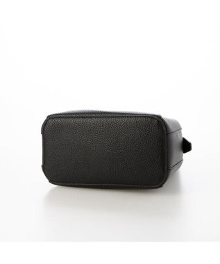 UNBILLION カシュカシュ cachecache / シボ合皮ミニバゲットバッグ ブラック