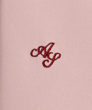 ANY SIS S ピンタックフリル シャツ ピンク