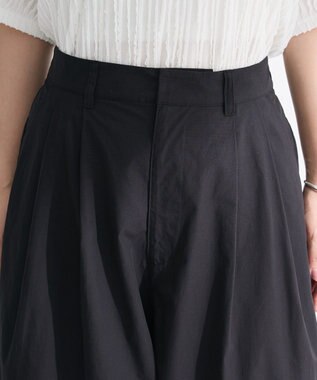 Green Parks ・ＥＬＥＮＣＡＲＥ　ＤＵＥ　コクーンタックパンツ Black