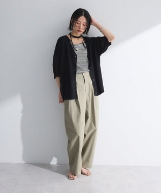 Green Parks ・ＥＬＥＮＣＡＲＥ　ＤＵＥ　コクーンタックパンツ Khaki