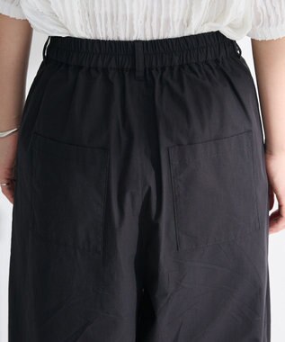 Green Parks ・ＥＬＥＮＣＡＲＥ　ＤＵＥ　コクーンタックパンツ Black