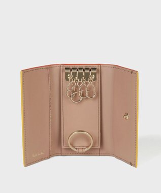 Paul Smith カラードエッジ キーケース イエロー