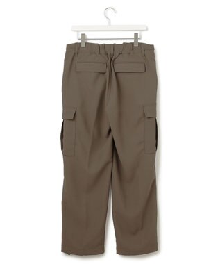 J.PRESS YORK STREET 【UNISEX】ジャージライクツイル カーゴパンツ カーキ系