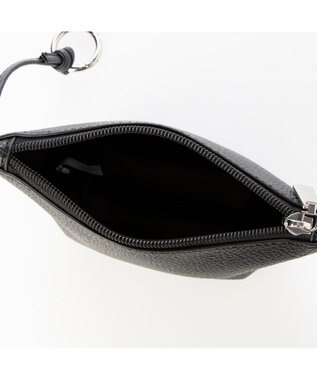 UNBILLION カシュカシュ cachecache / シボ合皮ミニバゲットバッグ ブラック