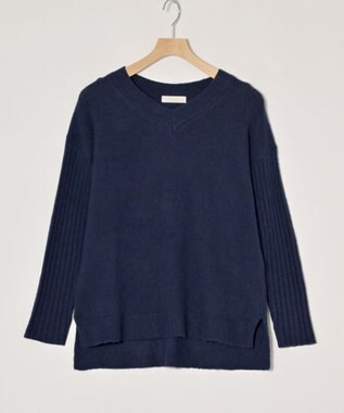 ONWARD Reuse Park 【any SiS】ニット秋冬 ネイビー