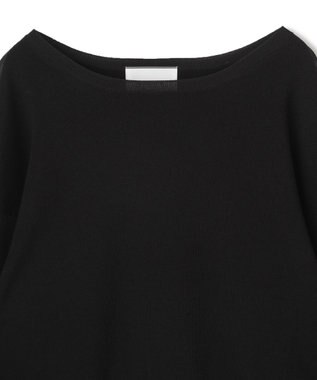 BEIGE， LAURA / ドライタッチ ストレッチニットプルオーバー Black