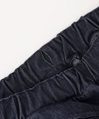 組曲 KIDS 【150-160㎝】シンフォニー デニムニットパンツ ネイビー