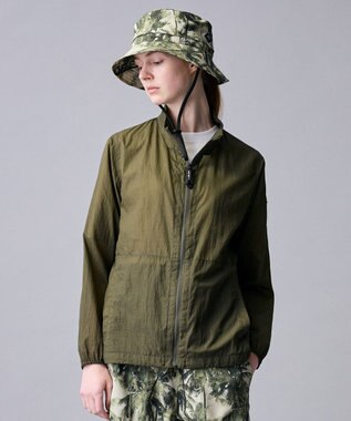 JOSEPH ABBOUD MOUNTAIN 【軽量/ECO撥水/ポケッタブル】ナイロンフライリップ ブルゾン